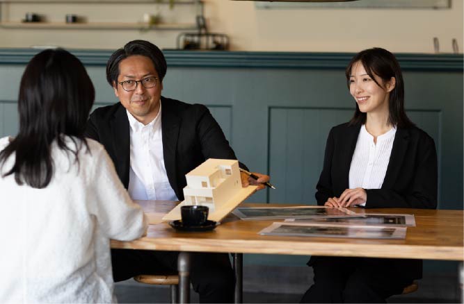 家づくり相談の様子